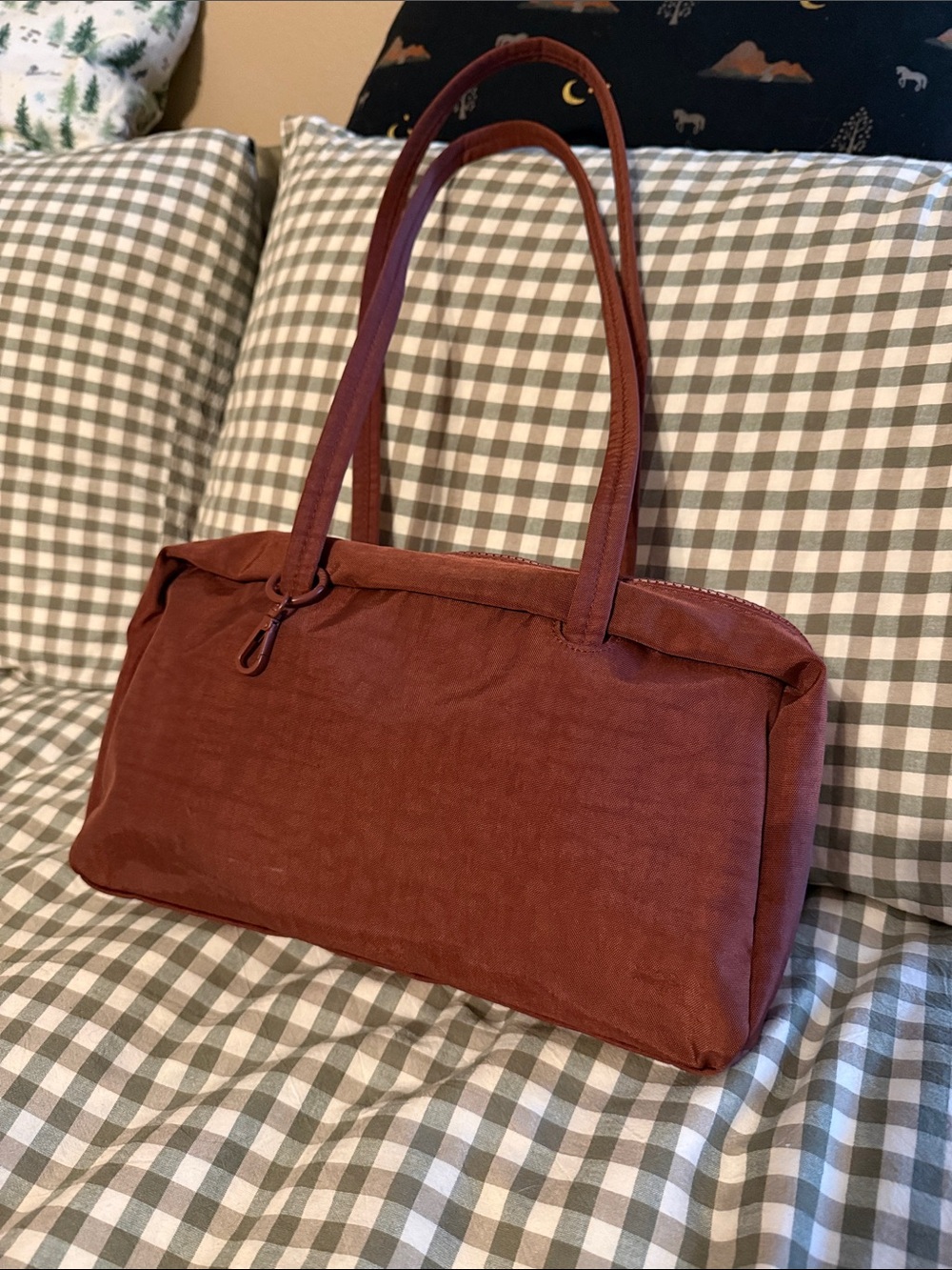 Baggu Bowler Bag mahogany